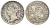 Гонконг 5 центов 1901 Виктория (1837-1901) KM 5 серебро 4549-118