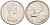 Канада 25 центов 1968 Елизавета II (1952-2022), олень KM 62 b никель  4595-636