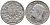 Болгария 1 лев 1891 KB, князь Фердинанд I (1887-1908) KM 13 серебро 4610-625