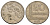 Бразилия 20 сентаво 1967 KM 579.1 медно-никель 4159-444