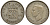 Великобритания 6 пенсов 1944 Георг VI (1936-1952) KM 852, Spink 4084 серебро 4538-536