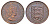 Джерси 1/12 шиллинга 1957 Елизавета II (1952-2022) KM 21 бронза 4634-346