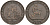 Испания 5 сентимо 1870 ОМ, лев со щитом KM 662 (Y53) медь 4571-1057
