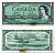 Канада 1 доллар 1954 подписи Beattie & Rasminsky, CBNC Pick 74b бумага 8603-32-3-2
