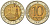 СССР 10 рублей 1991 ЛМД, ГКЧП KM 295, Федорин 15 биметалл 4132-217