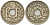 Франция 10 сантимов 1920 KM 866а, Le Franc 138.4 медно-никель 4591-1046