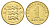 Эстония 1 крона 2000 KM 35 латунь UNC 4688-652