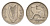 Ирландия 3 пенса 1961 заяц KM 12a медно-никель 4696-448