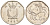 Мальта 5 центов 1991 краб KM 95 медно-никель 4387-824