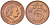 Нидерланды 5 центов 1972 Юлиана (1948-1980) KM 181 бронза 3856-957