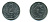 ФРАНЦИЯ 2 ФРАНКА 1981 СЕЯТЕЛЬ KM 942.1, LE FRANC 272.5 никель 25-2434