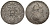 Росиия 1 рубль 1736 Анна Иоановна (1730-1740), Кадашевский МД Биткин 127, 2 рубля по Петрову серебро 10-011-24