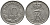 ДАНИЯ 10 ЭРЕ 1972 S; S, ФРЕДЕРИК IX (1947-1972) KM 849.2 медно-никель 116-232