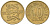Эстония 10 сентов 1992 KM 22 латунь UNC 4618-326