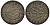 Польша, Данциг 1 шиллинг (шеляг) 1579 Стефан Баторий (1576-1586), вес 1,03 гр. серебро 1516-1531