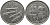 Исландия 10 крон 1987 РЫБЫ KM 29.1 медно-никель 181-642