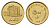 Иран 500 риалов 2009 AH 1349 KM 1271 латунь UNC 4651-258