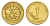 Эквадор 1 сентаво 2000 KM 104 латунь UNC 4640-1061