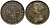 Гонконг 1 цент 1866 Виктория (1837-1901) KM 4.1 бронза 4384-1231