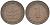 ФРГ 1 ПФЕННИГ 1950 F KM 105, J. 380 сталь плакированная медью 116-352