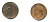 ИТАЛИЯ 10 ЧЕНТЕЗИМО 1922 R, ВИКТОРИО ЭМАНУИЛ III, ПЧЕЛА KM 60 медь 80-1155