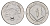 Алжир 1 динар 2003 KM 129 нержавеющая сталь UNC 181-1124