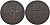 ДАНИЯ 1 СКИЛЛИНГ 1771 КМ, КРИСТИАН VII (1766-1808) KM 616 (С47) медь 97-1124