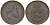 Бразилия 20 рейсов 1869 Педру II (1831-1889) KM 474 бронза 92-944