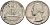 США 25 центов (квотер) 1974 D, Вашингтон KM 164a медь плакированная медно-никелем    4606-646