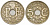 ФРАНЦИЯ 5 САНТИМОВ 1935 ТИП ЛИНДАЙЁ KM 875, LE FRANC 122.18 медно-никель 105-364