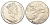 Гибралтар 2,8 экю 1994 Евротоннель KM 484 медно-никель BU 1078-3-23