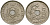 Бельгия 5 сантимов 1922 Belgique KM 66 медно-никель 4136-468