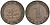 ФРГ 1 ПФЕННИГ 1950 J KM 105, J.380 сталь плакированная медью 75-416