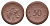 Саксония 50 пфеннигов 1921 Men05 22281.9, Men18 27868.9, Scheuch 34a фарфор 1094-10-53