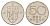 Норвегия 50 эре 1983 Улаф V (1957-1991) KM 418 медно-никель UNC 4635-456