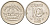 Швеция 10 эре 1953 TS, Густав VI Адольф (1950-1973) KM 823 серебро 4585-336