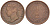 Стрейтс-Сетлментс 1/2 цента 1884 Виктория (1837-1901) KM 8a бронза 441-922