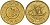 Кувейт 10 филсов 1981 AH 1401, парусник KM 11 никель латунь 4597-1213