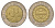 Филиппины 10 писо 2004 KM 278 биметалл 4635-1244