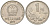 Китай 1 юань 1997 KM 337 сталь плакированный никелем 4132-1143