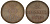 Ганновер 2 пфеннига 1842 S, Эрнст Август (1837-1851) KM 174.2, AKS 123, J. 55 медь 75-1734