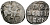 ВЕЛИКОЕ КНЯЖЕСТВО МОСКОВСКОЕ ДЕНГА 1535 - 1547 ИВАН IV ВАСИЛЬЕВИЧ, МОСКОВСКИЙ МОНЕТНЫЙ ДВОР, 0,36 ГР ГиК №48 серебро 262-1129