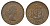 Великобритания 1/2 пенни 1959 Елизавета II (1952-2022) KM 896, Spink 4158 бронза 94-926