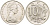 Австралия 10 центов 1981 Елизавета II (1952-), птица лирахвост KM 65 медно-никель UNC 4539-1117