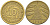 ГЕРМАНИЯ 10 РЕНTЕНПФЕННИГОВ 1924 F KM 33, J. 309, Weege 8 алюминиевая бронза 210-333