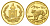 Монголия 2000 тугриков 1994 снежный леопард KM 113 золото  PROOF  10-010-20