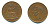 Великобритания 1 пенни 1938 Георг VI (1936-1952) KM 845, Spink 4114 бронза 540-633