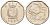 Мальта 5 центов 1995 краб KM 95 медно-никель 4588-136