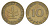 ФРГ 10 пфеннигов 1950 D KM 108, J. 383 сталь плакированная латунью 4630-1258
