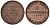 Саксония 2 пфеннига 1869 В, Иоганн (1854-1873) KM 1217, Jaeger 121, AKS 155 медь 75-169